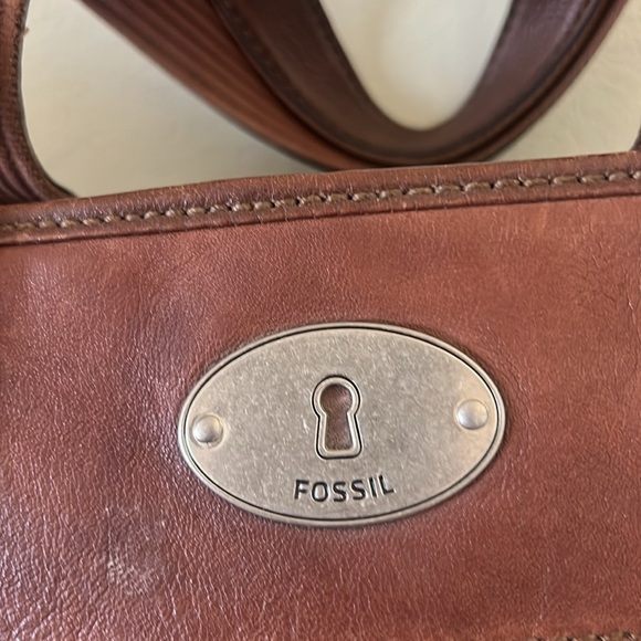 Fossil Black Tote with Multicolor Pattern - Picture 3 of 12